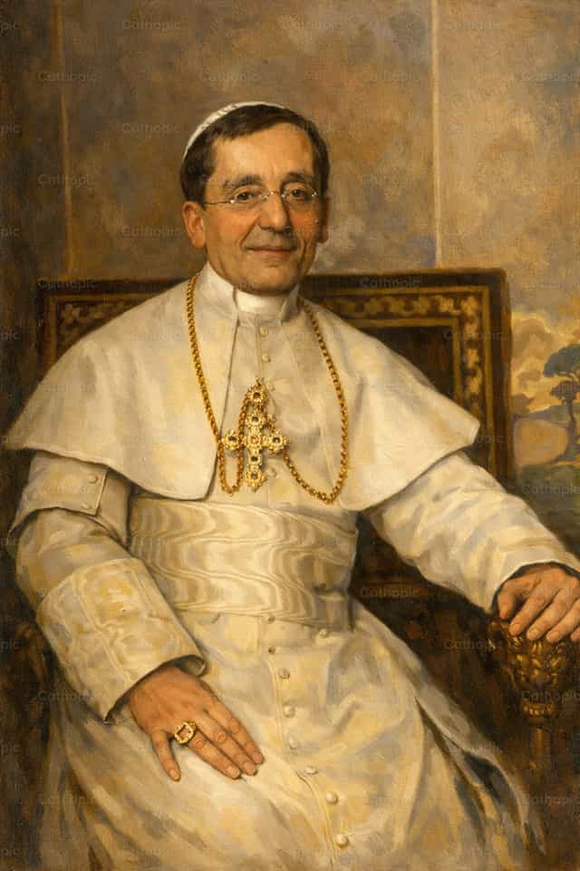 Papież Benedykt XV - Katolickie zdjęcia stockowe - Zdjęcie: Irene Maciá Doménech
