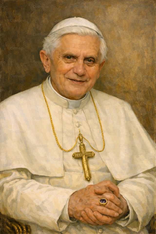 Benoît XVI - Images catholiques de stock - Photo de Irene Maciá Doménech