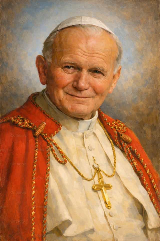 Jean-Paul II - Images catholiques de stock - Photo de Irene Maciá Doménech