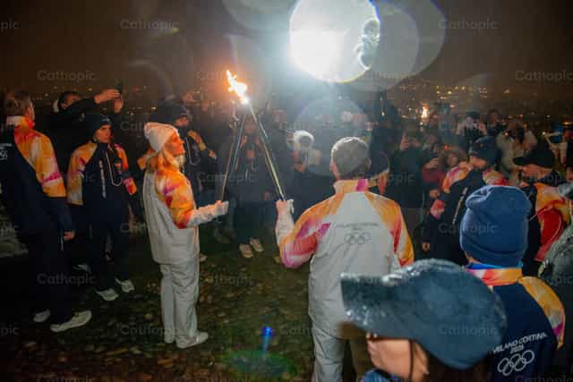 The Milan-Cortina Olympic - Catholic stock images - Photo by Pierluigi Palazzi