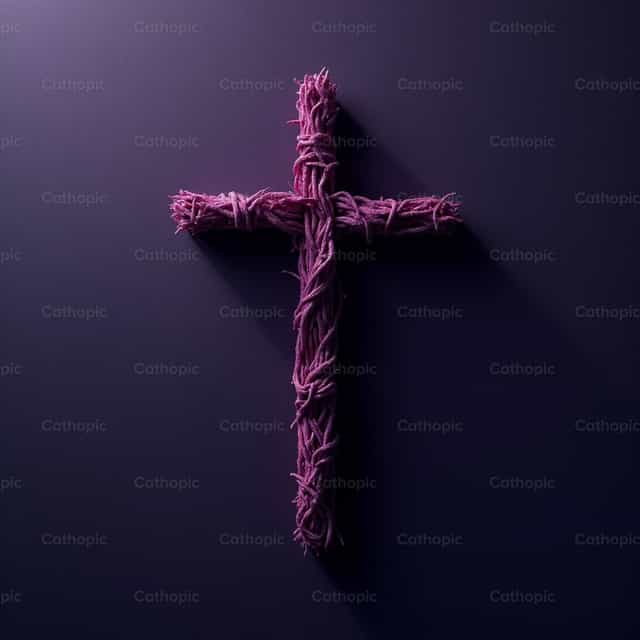 Cruz De Cuaresma - Banco de imágenes católicas