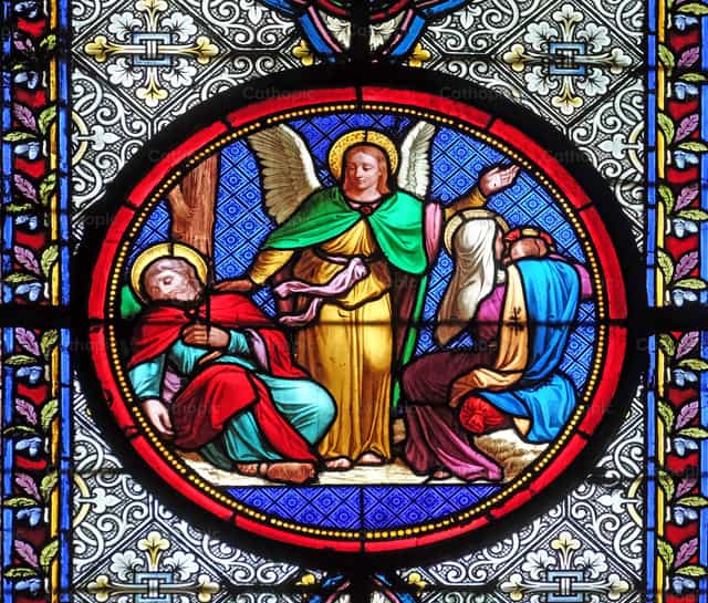 Il secondo sogno di san Giuseppe - Immagini stock cattoliche - Foto di Zvonimir Atletić