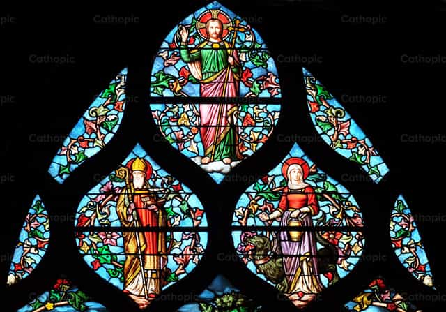 Jesus Christ, Holy bishop, St. Martha - Catholic stock images - Photo by Zvonimir Atletić