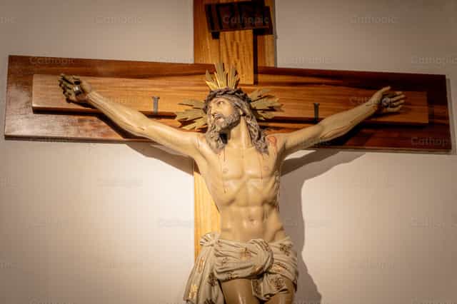 Christ on the Cross - Catholic stock images