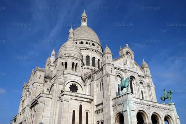 Basilika Sacré-Cœur in Paris - Katholische Stockfotos - Foto von Zvonimir Atletić