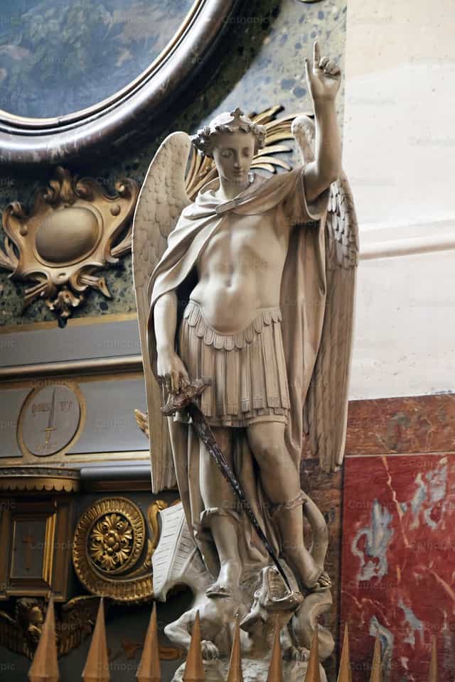 Saint Michael the Archangel - Catholic stock images - Photo by Zvonimir Atletić