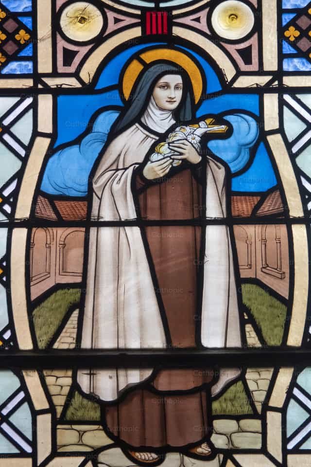 Santa Teresa de Lisieux - Banco de imágenes católicas - Fotografía por Joan Sutter
