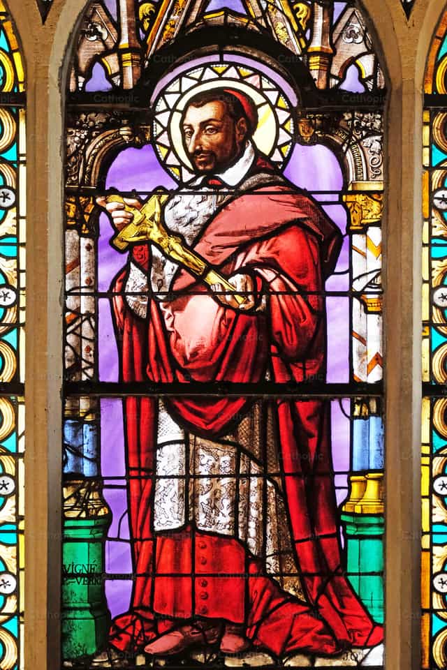 San Carlos Borromeo - Mga Catholic stock image - Larawan ni Zvonimir Atletić