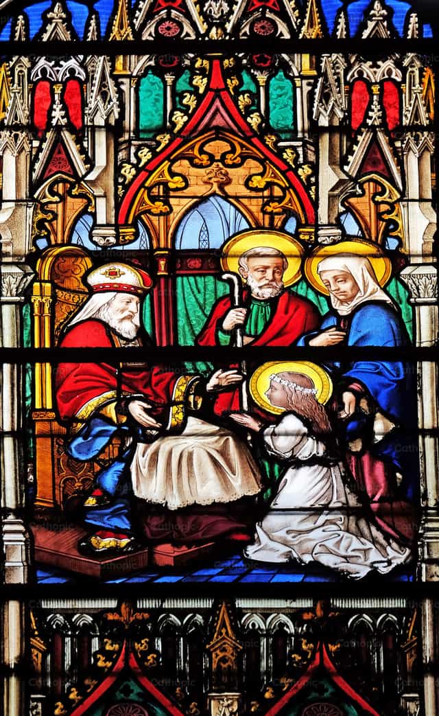Presentation of the Virgin Mary in the Temple - Catholic stock images - Photo by Zvonimir Atletić