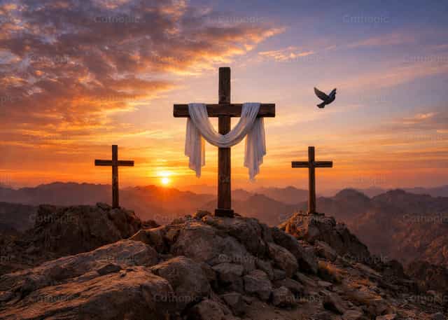 Banal na Sabado, katahimikan at paghihintay - Mga Catholic stock image - Larawan ni Ana Carolina Escobar Arce