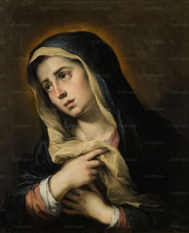 칠고의 성모 - 가톨릭 스톡 이미지 - 사진 제공 Restored Christian Art