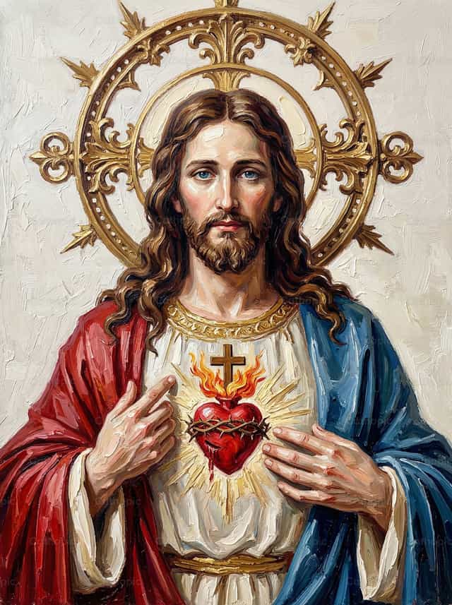 Mapagpalang Puso - Mga Catholic stock image - Larawan ni Carlos Daniel