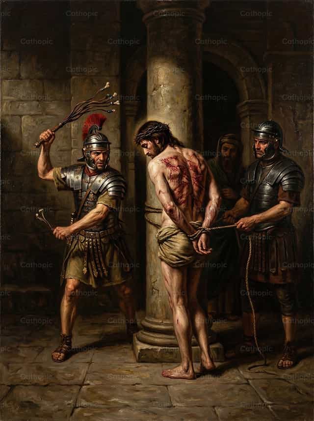 Flagelación de Cristo - Banco de imágenes católicas