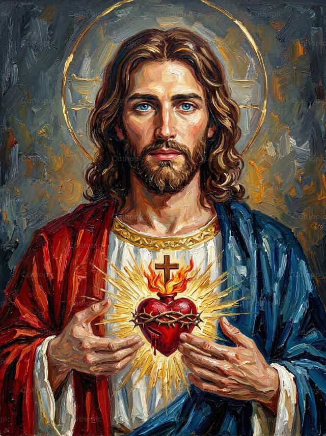 Banal na Puso - Mga Catholic stock image - Larawan ni Carlos Daniel