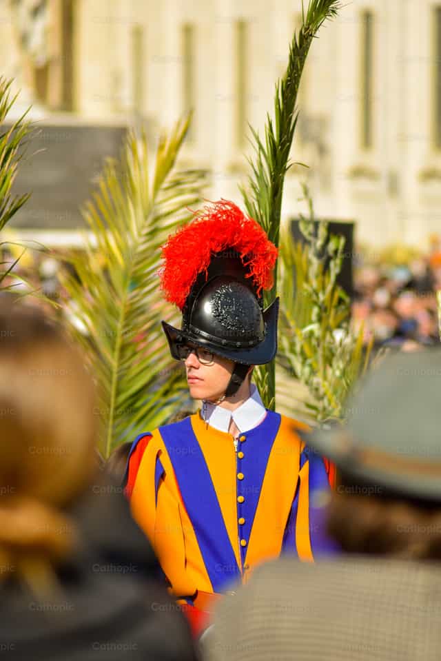 Swiss Guard - Mga Catholic stock image - Larawan ni Samuel Rufini