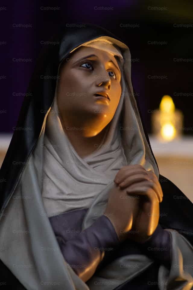 Virgen de los Dolores - Banco de imágenes católicas