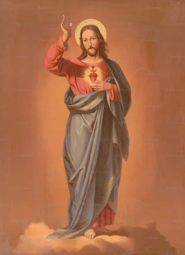 Jesus Christus - Katholische Stockfotos - Foto von Restored Christian Art