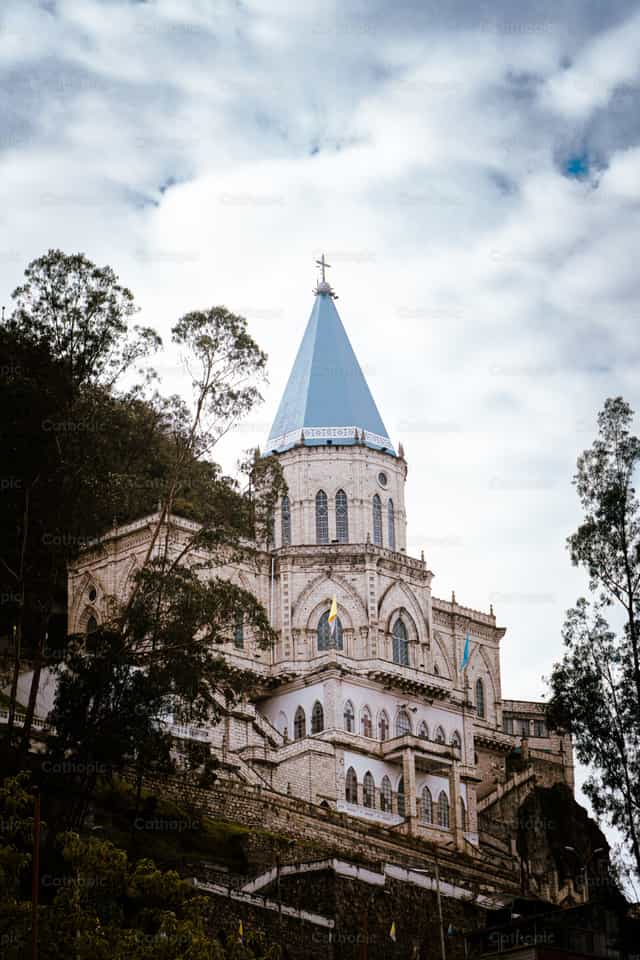 Santuario de la virgen del Rocio - Banco de imágenes católicas - Fotografía por Javier Bastidas