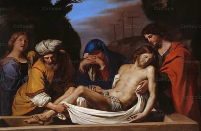圣葬 - 天主教图库图片 - 摄影： Restored Christian Art