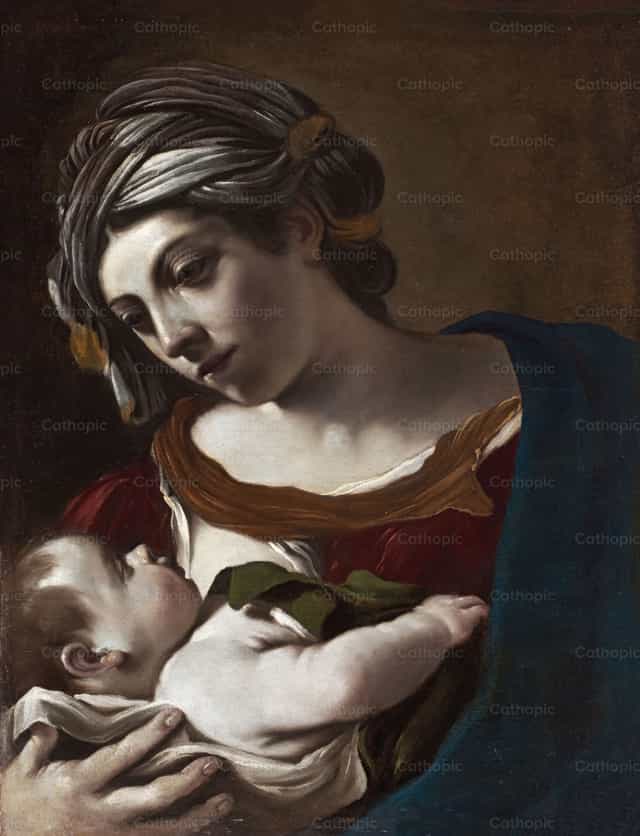 Virgen con el Niño - Banco de imágenes católicas