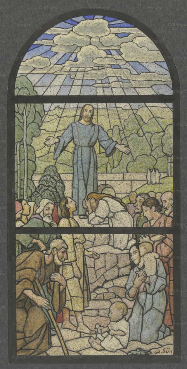 Chrystus jako Nauczyciel - Katolickie zdjęcia stockowe - Zdjęcie: Restored Christian Art