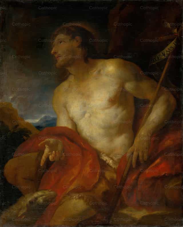 圣若翰洗者 - 天主教图库图片 - 摄影： Restored Christian Art