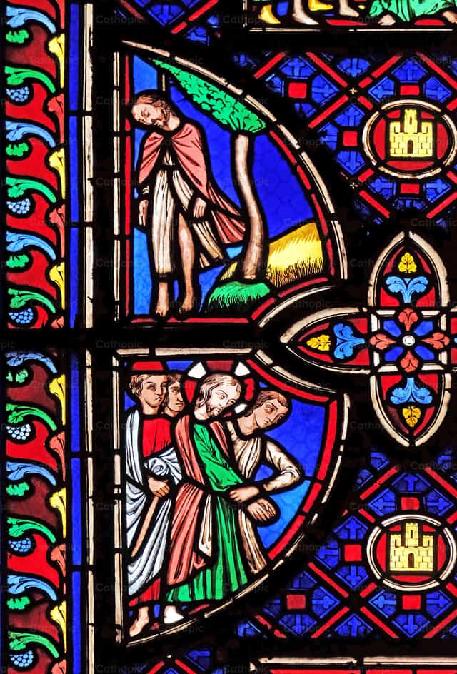 Judas hangs himself on a tree, Jesus is captured - Catholic stock images - Photo by Zvonimir Atletić