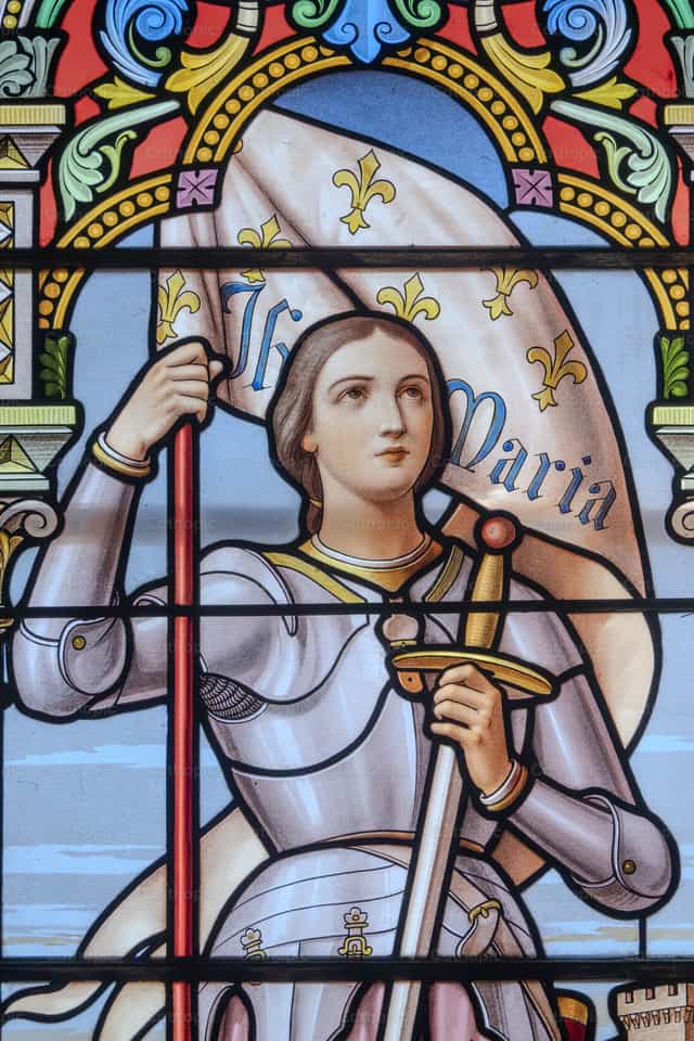 Santa Juana de Arco - Banco de imágenes católicas - Fotografía por Joan Sutter