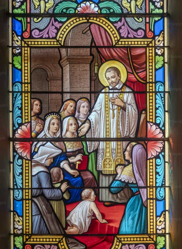 San Vicente de Paúl - Banco de imágenes católicas - Fotografía por Joan Sutter