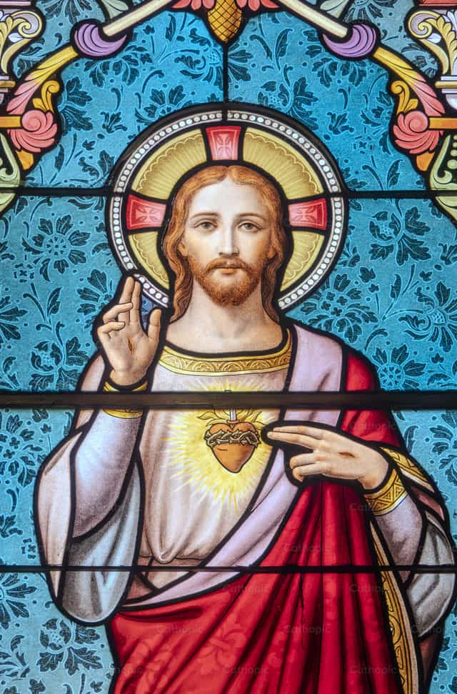 Sagrado Corazón de Jesucristo - Banco de imágenes católicas - Fotografía por Joan Sutter