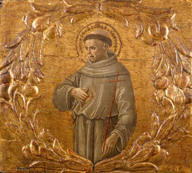 성 프란치스코 - 가톨릭 스톡 이미지 - 사진 제공 Restored Christian Art