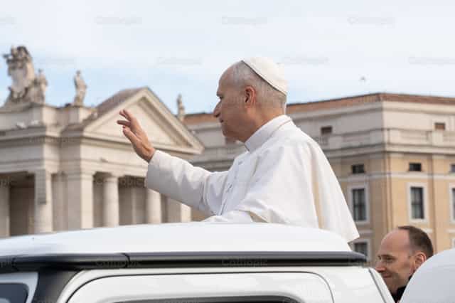 El papa León XIV - Banco de imágenes católicas