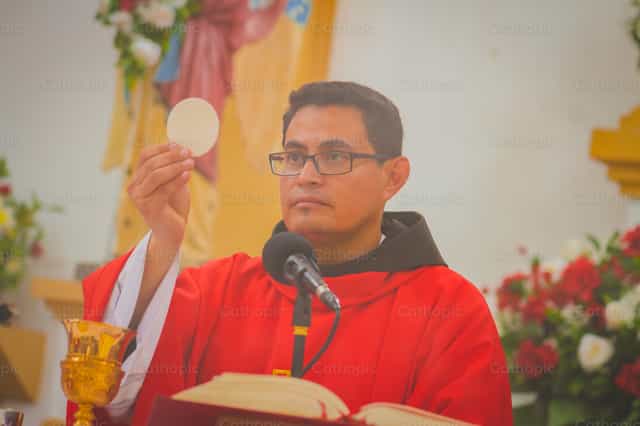 Consecration - Catholic stock images