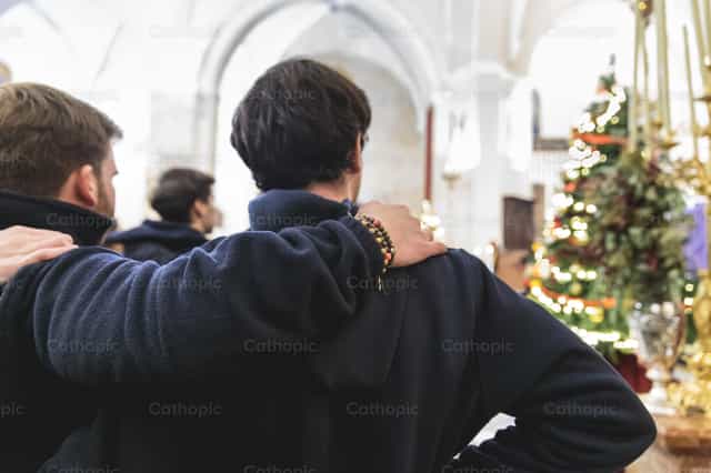 Christian Unity and Friendship at the Effetá Retreat - Catholic stock images - Photo by Diócesis de Córdoba