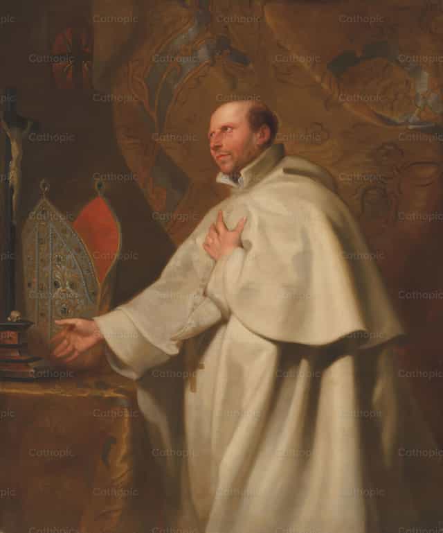 Retrato de Johannes Chrysostomus vander Sterre - Banco de imágenes católicas
