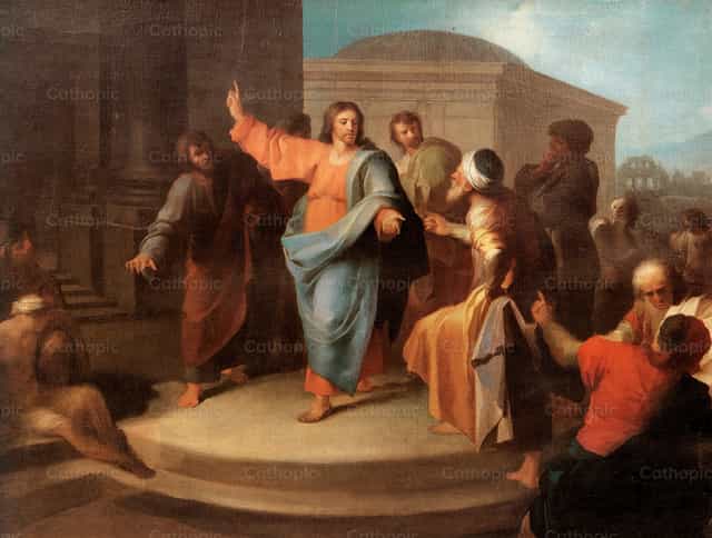 카이사르의 동전 - 가톨릭 스톡 이미지 - 사진 제공 Restored Christian Art