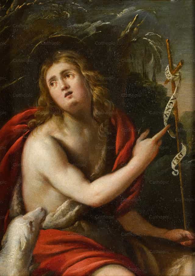 Keresztelő Szent János - Katolikus stockképek - Fotó: Restored Christian Art