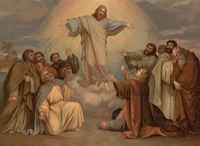 Mennybemenetel - Katolikus stockképek - Fotó: Restored Christian Art