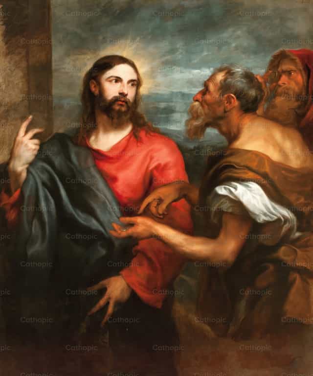 Cristo de la Moneda - Banco de imágenes católicas