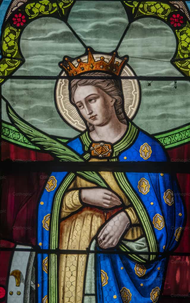 Santa Catalina de Siena - Banco de imágenes católicas