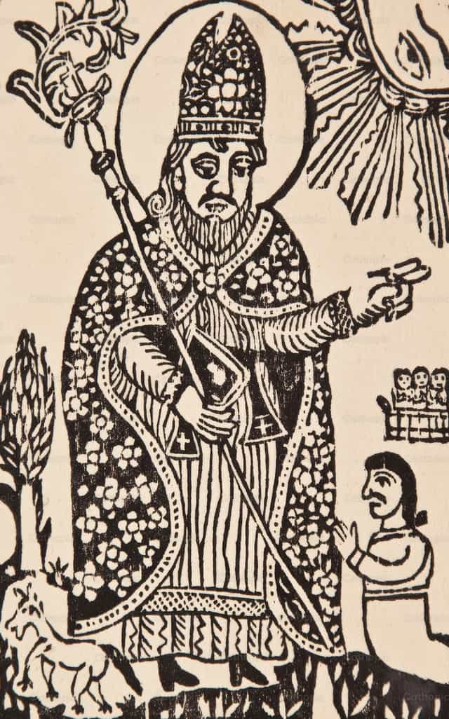 성 니콜라오 주교 - 가톨릭 스톡 이미지 - 사진 제공 Restored Christian Art
