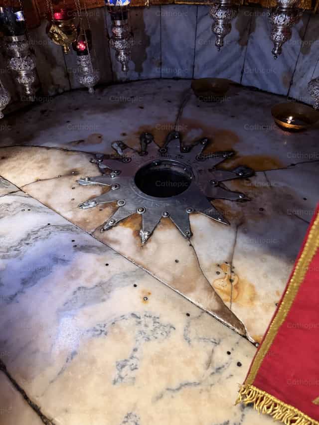 Lugar del nacimiento de Jesús - Banco de imágenes católicas