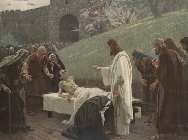 A naimi özvegy fia - Katolikus stockképek - Fotó: Restored Christian Art
