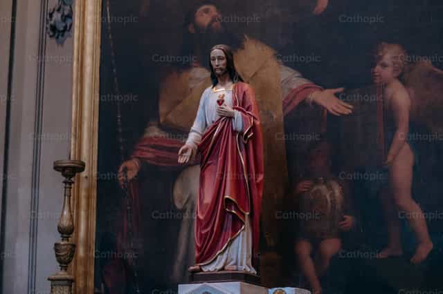 Sagrado Corazón - Banco de imágenes católicas