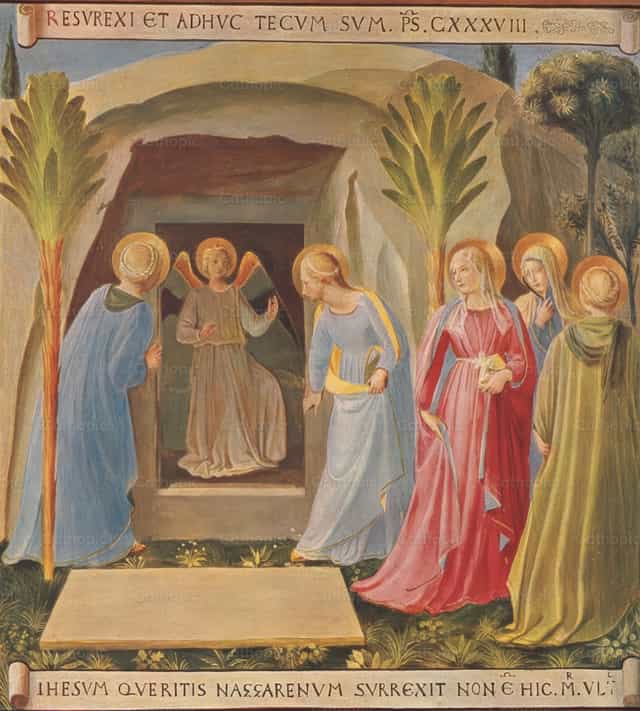 墓前的妇女 - 天主教图库图片 - 摄影： Restored Christian Art