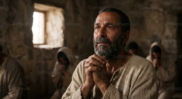 Masidhing Pananalangin ni San Pedro - Mga Catholic stock image