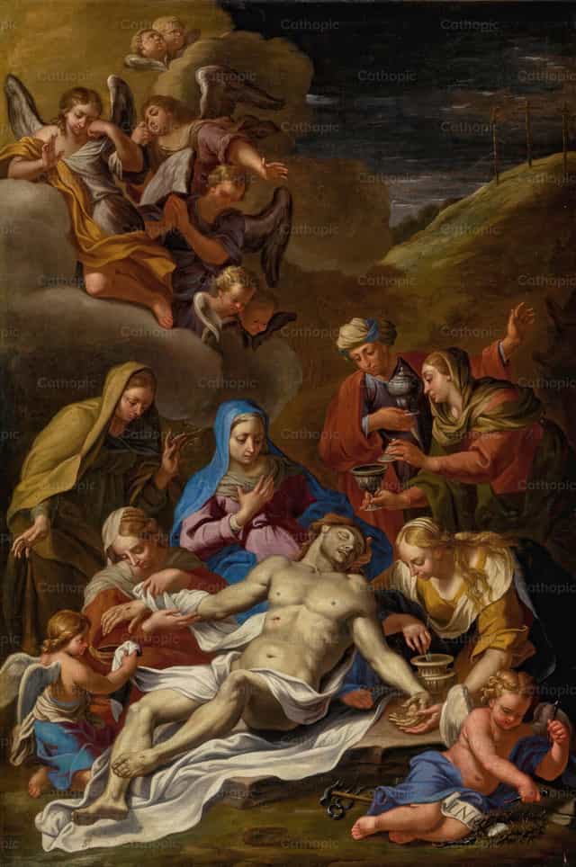 Pietá - Katolikus stockképek - Fotó: Restored Christian Art