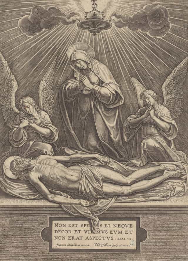 피에타 - 가톨릭 스톡 이미지 - 사진 제공 Restored Christian Art