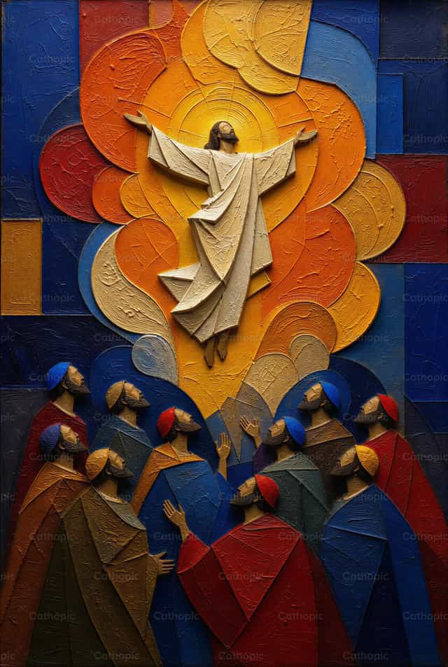 Pag-akyat ng Panginoon sa Langit - Mga Catholic stock image - Larawan ni Carlos Daniel