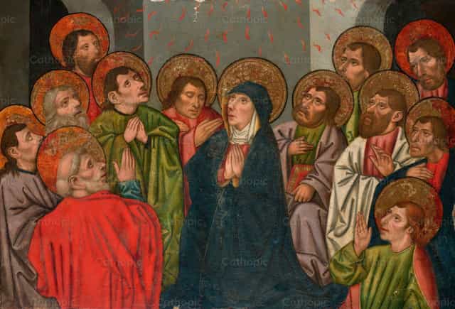 Pünkösd - Katolikus stockképek - Fotó: Restored Christian Art